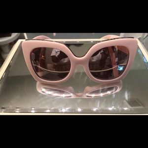Betsey Johnson pink sunglasses